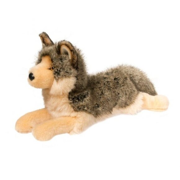 Douglas Plush New w/Tag  Dlux Wolf Alder Wild Stuffed Animal 15" - Picture 1 of 14